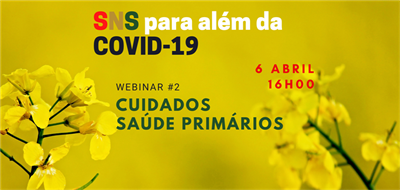 Conferência web aborda Cuidados de Saúde Primários