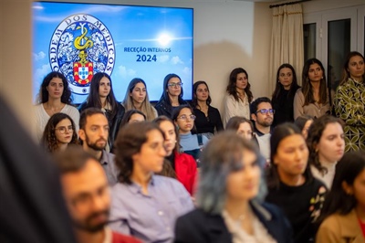 Receção aos internos dos Açores