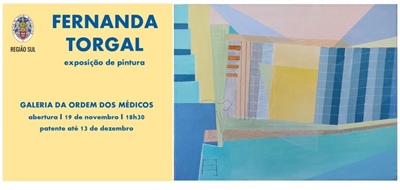 Pintura de Fernanda Torgal na Ordem