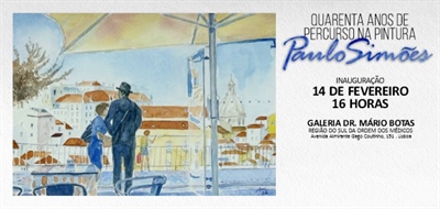 Paulo Simões expõe retrospetiva da sua pintura