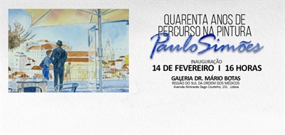 Paulo Simões expõe retrospetiva da sua pintura