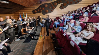 Coro deu concerto de Verão