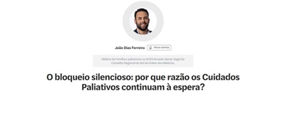 O sofrimento evitável não pode continuar a ser a norma
