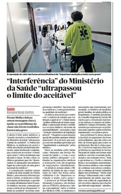 Presidente do CRS adverte para subfinanciamento do SNS